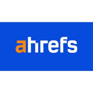 Improving Organic Search Visibility tool : ahrefs logo