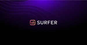 Improving Organic Search Visibility tool : surfer logo