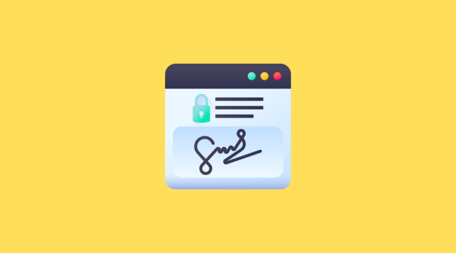 create an electronic signature with LuminPDF