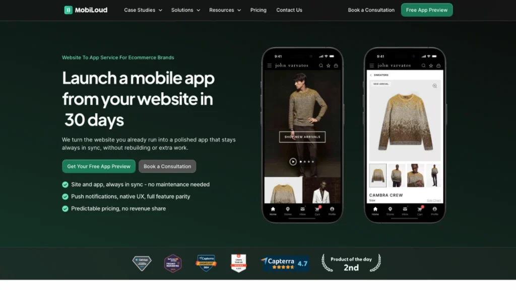 MobiLoud App Builder