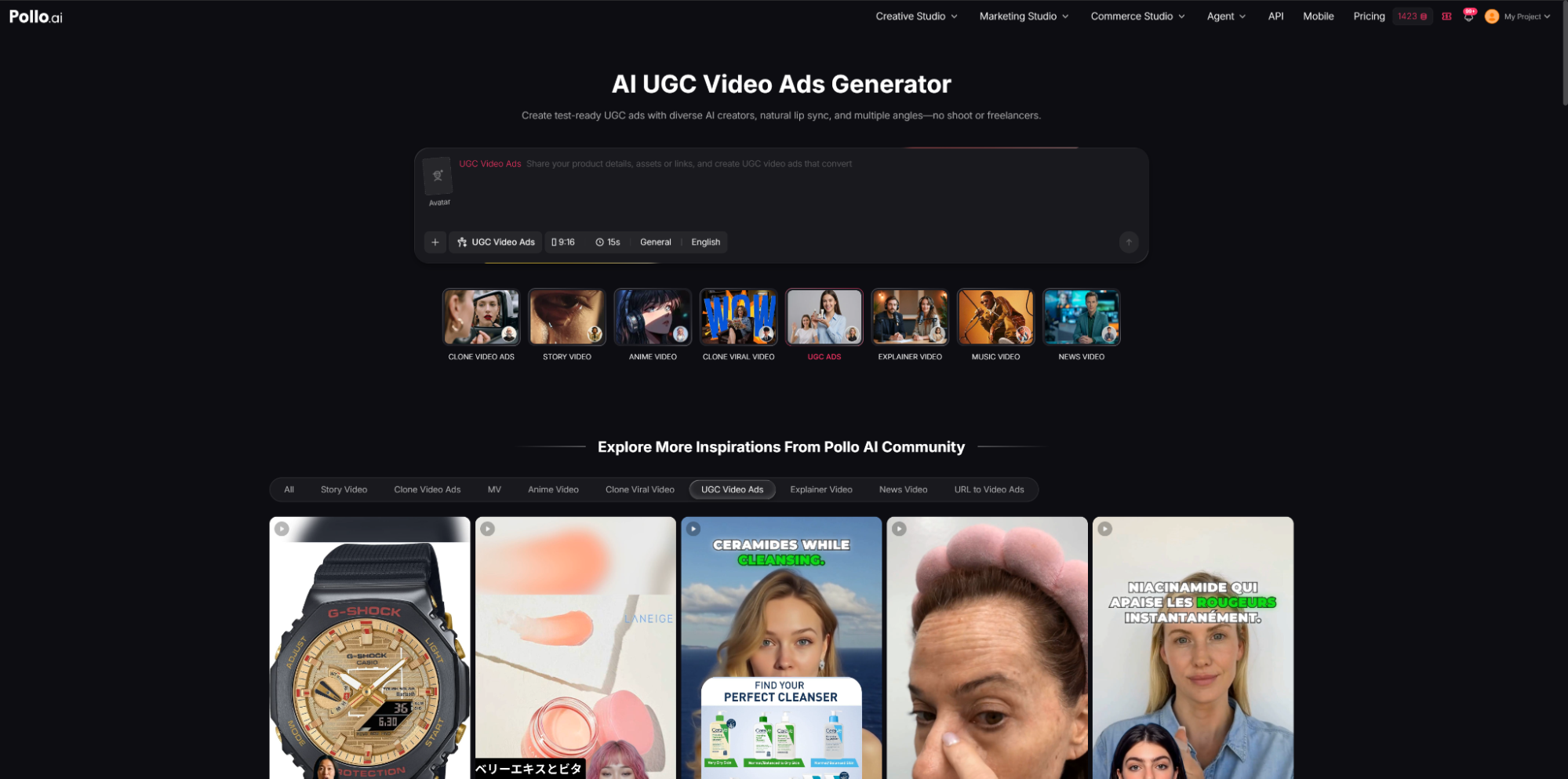 AI UGC Ads